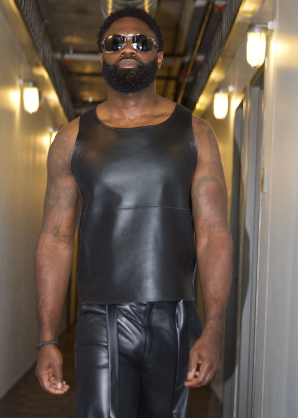 Lambskin Leather Tank - Image 4