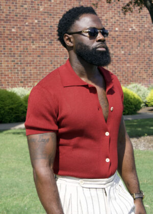 Maroon Cruiser Button Down