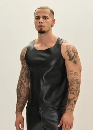 Lambskin Leather Tank