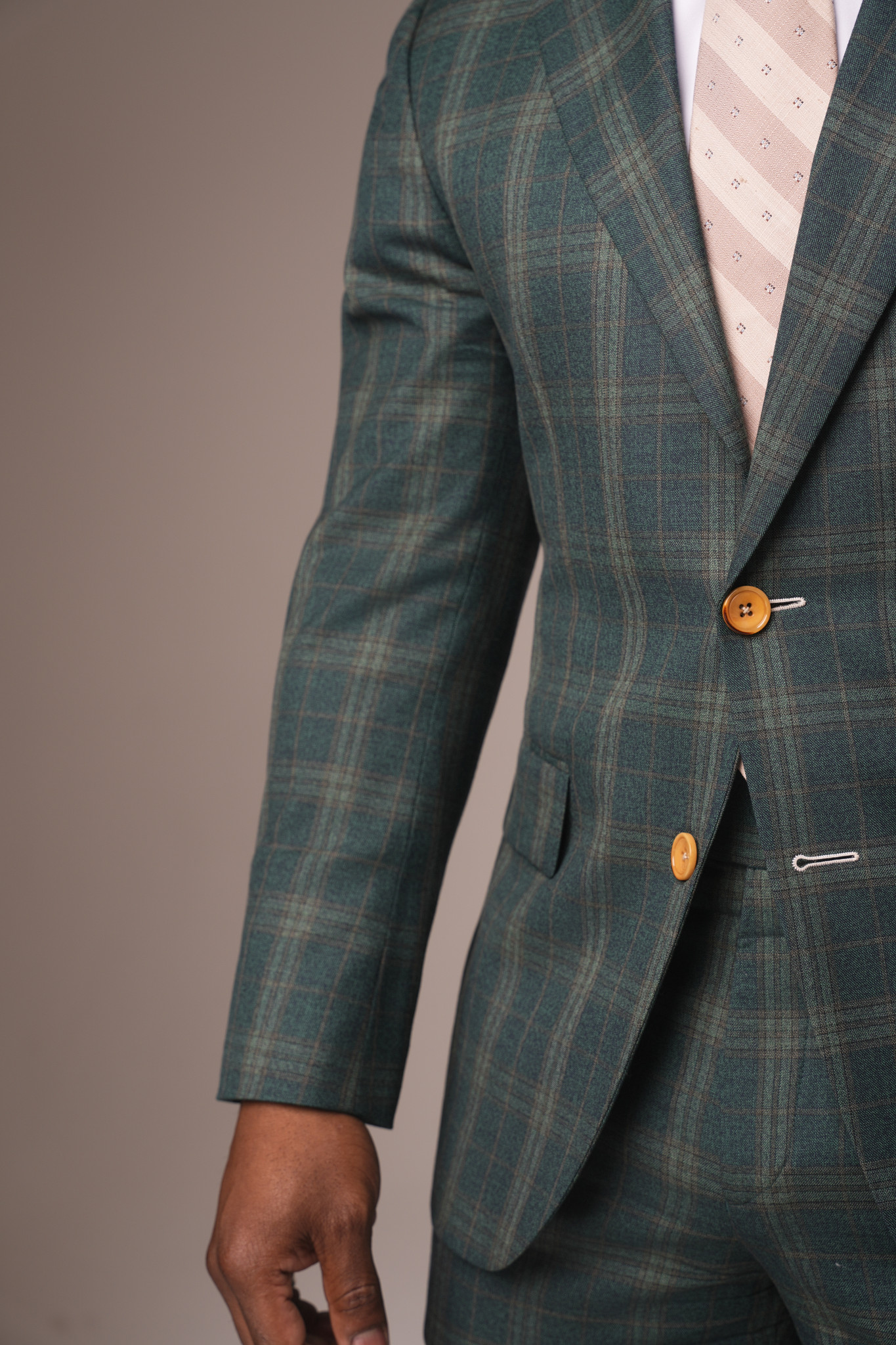 The Emerald  Plaid Suit